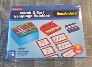 Lakeshore Match & Sort Language Quickies Vocabulary Grades 4-5 (PP957) NEW - Picture 1 of 3