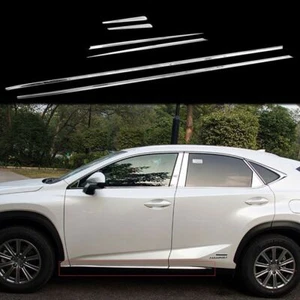 4 piezas cubierta de moldeo de umbral lateral para puerta adecuada para Lexus NX NX200 NX300h 2015-2020 - Imagen 1 de 7