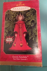 Neu im Karton 1999 Star Wars Queen Amidala Hallmark Andenken Weihnachtsschmuck - Bild 1 von 1