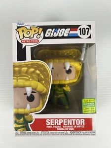 Funko Pop Retro Toys - GI Joe - Serpentor #107 Pop Vinyl - Summer Con 2022 - Picture 1 of 6
