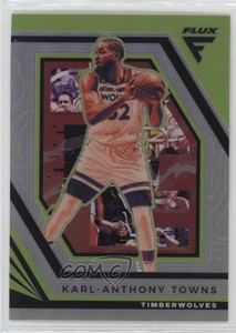 2022-23 Panini Flux Silver Prizm Karl-Anthony Towns #46