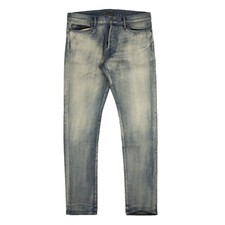 NWT JOHN ELLIOTT Blue Faded Ozone Denim Jeans Size 28 $448