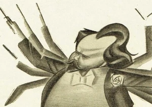 Conductor Sir Henry Wood Caricature 1929 Autori Print Article Q645 - Picture 1 of 2