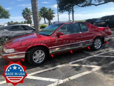 1992-2002 Cadillac Eldorado Rocker Panel Trim Stainless Molding FL 8.5" 10Pc - Image 1 of 4