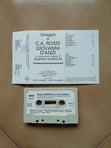 ROMANO MUSSOLINI OMAGGIO A C.A. ROSSI G. D'ANZI RARA MC CASSETTE TAPE RM 09 - Bild 1 von 2