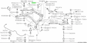 Disco, suspensión trasera excéntrica para: Nissan Skyline R33 GTR BCNR33 95-98 - Imagen 1 de 1