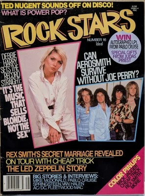 Teen Beat's Rock Stars Magazine March 1980 Blondie, Van Halen, Led Zeppelin,Styx Foto 1 de 4