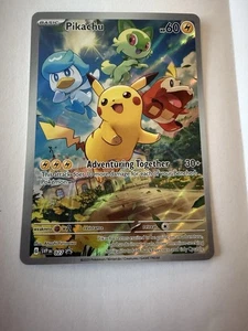 Pikachu 027 Sv: Scarlet & Violet Promo Cards Holo PACK FRESH AND MINT - Picture 1 of 2