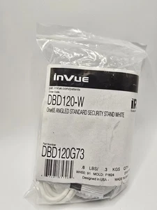 InVue One65 Angled Standard Security Stand (White) DBD120-W - Picture 1 of 3