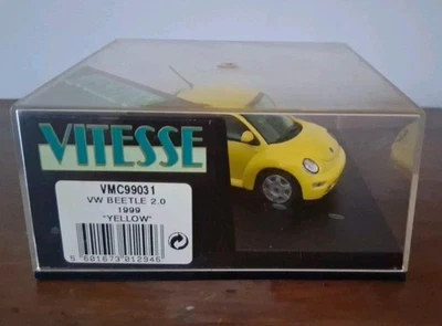 VITESSE VMC99031  VW BEETLE 2.0 1999"YELLOW" -  CON BOX - Immagine 1 di 4