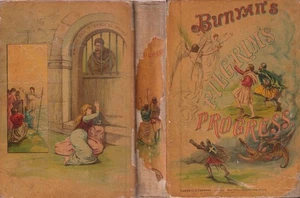 PILGRIM'S PROGRESS, WITH NOTES BY REV ROBERT MAGUIRE, HARDCOVER, VINTAGE - Picture 1 of 18