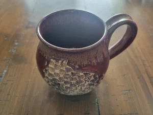 Butler: 2019 Bellissima tazza in ceramica smaltata marrone/beige 3D State of Wisconsin usata - Foto 1 di 12