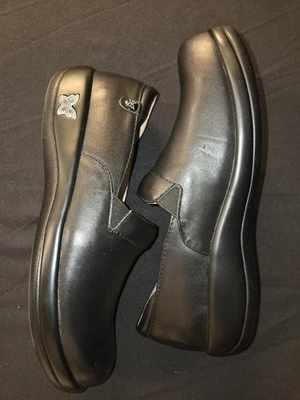 Women's Alegria Keli Slip Resistant Clog/Slip On Black Nappa Leather *KEL-601 42 - Image 1 of 4