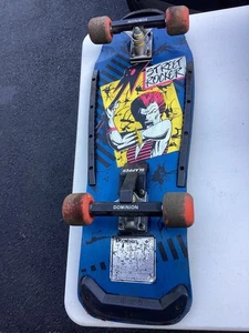 Rare VTG 1980s Street Rocker Skateboard Old School Retro Complete Rare Graphic - Picture 1 of 14