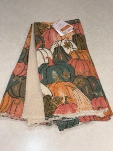 RACHEL ASHWELL THE FARMHOUSE KÜCHENTÜCHER (3) KÜRBIS CREME ORANGE 20 X 28 NEU MIT ETIKETT - Bild 1 von 4