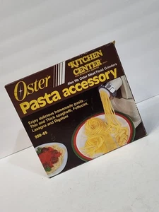 read OSTER Kitchen Center Pasta Accessory Kit 939-65 Vtg 1983 NEW! Open Box *B - Picture 1 of 10