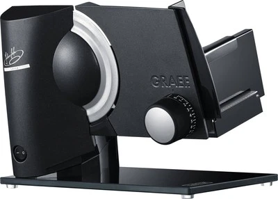 Graef Allesschneider Brotmaschine SKS 321 200 W schräge Schnittfläche Schwarz - Bild 1 von 2