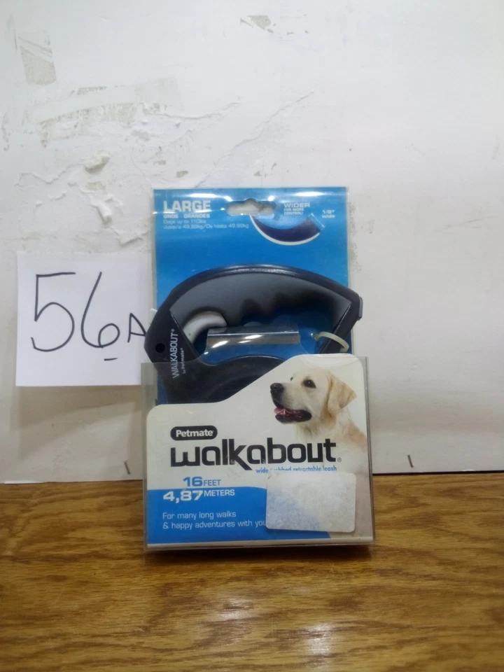 Petmate Walkabout 16' Wide Webbed Retractable Leash Large Dog - Image 1 of 4