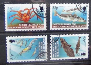 South Georgia 2001 Antarctic Marine Resources set Used - Picture 1 of 1