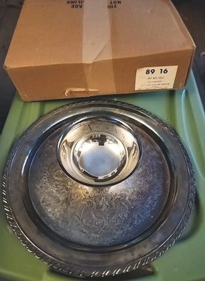 Oneida "Maybrook" 12.5" Chip & Dip Server IOB - Image 1 of 4