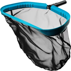Pool Skimmer Net Rake, Aluminum Frame Deep Nylon Net, Ultra Fine Mesh Pool Nets - Picture 1 of 6