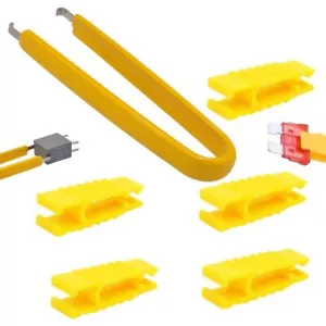 Car Fuse Puller Car Relay Puller Pliers 6-Pack Automobile Fuse Pullers Fuse E... - Picture 1 of 5