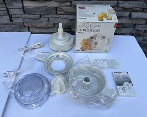 Philips A La Cart Electric Citrus Juicer HR2772 NEW W/ Box & Manual - Picture 1 of 4