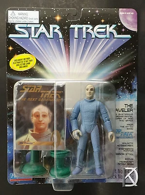 The Traveler: Got Rid of Wes, Playmates Star Trek TNG Next Gen Sealed Figure  95 - Image 1 of 4
