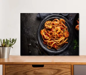 Pasta Spaghetti 5mm thick Plastic Poster Ready to Hang 60x45cm - Picture 1 of 3