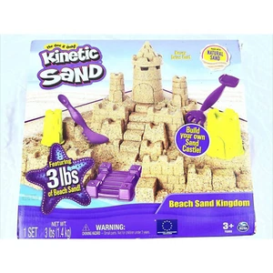 Kinetic Sand 6044142 Beach Sand Kingdom Spielset - Bild 1 von 2