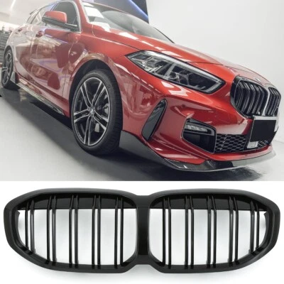 Grilles de Calandre pour BMW Série 1 F40/F41 noir brillant - Photo 1/2