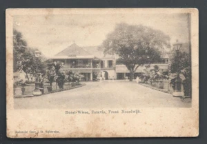 Batavia Hotel Wisse Noordwijk Java Indonesia ca 1899 - Picture 1 of 1