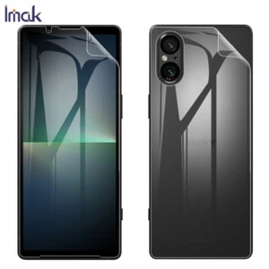 Für Sony Xperia 1/5 V HD Flexibles Hydrogel Vollabdeckung Rückseite + Displayschutzfolie - Bild 1 von 18