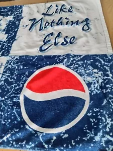 Vintage Pepsi Generation Beach Towel 1990s Promotional Summer Holiday Retro - Picture 1 of 6