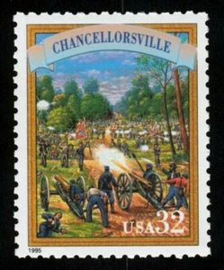 #2975p 32c Chancellorsville, Mint **ANY 5=FREE SHIPPING** - Picture 1 of 1