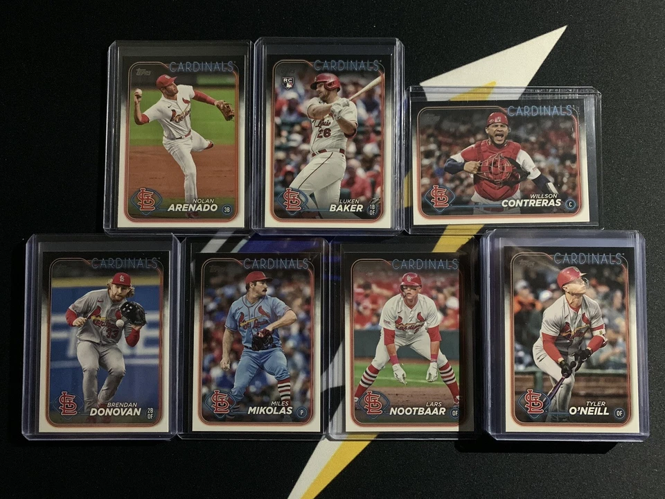 St. Louis Cardinals 19-Card Lot 2024 Topps Series 1 - Image 1 of 1