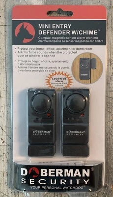 New Doberman Security Mini Entry Defender with Chime SE-0129 Sealed - Image 1 of 2