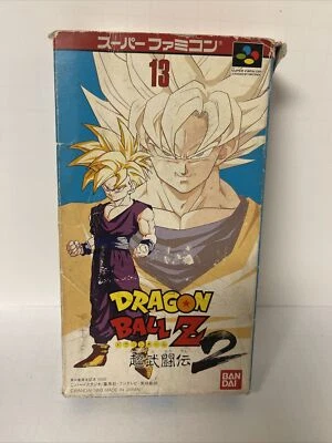 Nintendo Super Famicom SFC Dragon Ball Z 2 BOX ONLY Anime Goku —US SELLER - Image 1 of 4