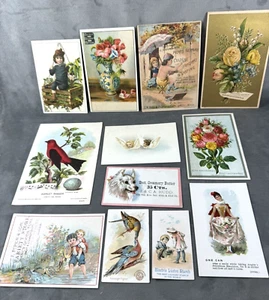 12 C.1885 Victorian Trade Cards & Ephemera ~ Cereal, Variety Store, Quackery! - Picture 1 of 17