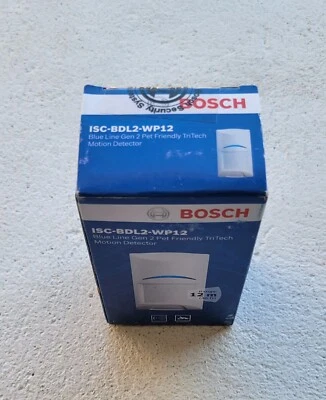 Bosch wire Tritech Blue Line motion detector ISC-BDL2-WP12, New Open Box.  - Image 1 of 4