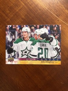 2017-18 UD Hockey Series 1 Canvas #C27 John Klingberg