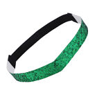 Green Sequin Headband Glitter Elastic Hairwrap for Women