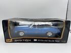 Maisto 1971 Chevy Chevelle SS 454 Cabrio 1:18 Maßstab blau