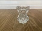 Small Vintage Cut Glass Posey Vase