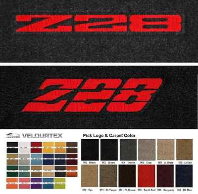 Lloyd Mats Velourtex Camaro Custom Embroidered Front Floor Mats (1979-1981) - Image 1 of 4