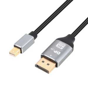 Wonderwires Mini DisplayPort to DisplayPort Cable 4K@60Hz 1.8m - Picture 1 of 6