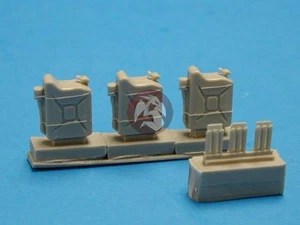 Tank Workshop 1/35 latas de gas alemanas / jerrycans con granada conectada (3 piezas) 353111 - Imagen 1 de 1