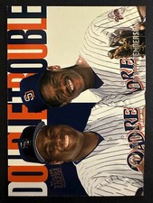 Tony Gwynn Rickey Henderson 1997 Fleer Ultra Double Trouble Insert Padres #19
