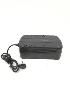 APC Back UPS 650 BE650G1 8 Outlet Uninterruptible Power Supply W/ Battery Cable - Photo 1/8