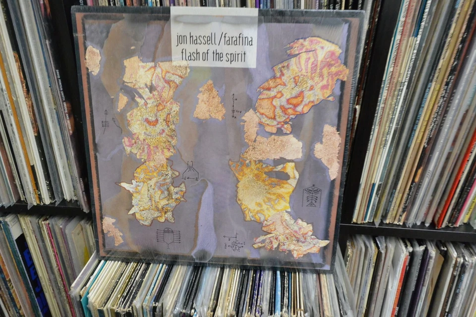 Jon Hallell /Farafina Flash Of The Spiritt Capitol'89 Factory Sealed Saw Mark M- Foto 1 de 2